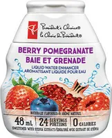 Berry pomegranate liquid water enhancer