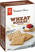 Wheat square crackers