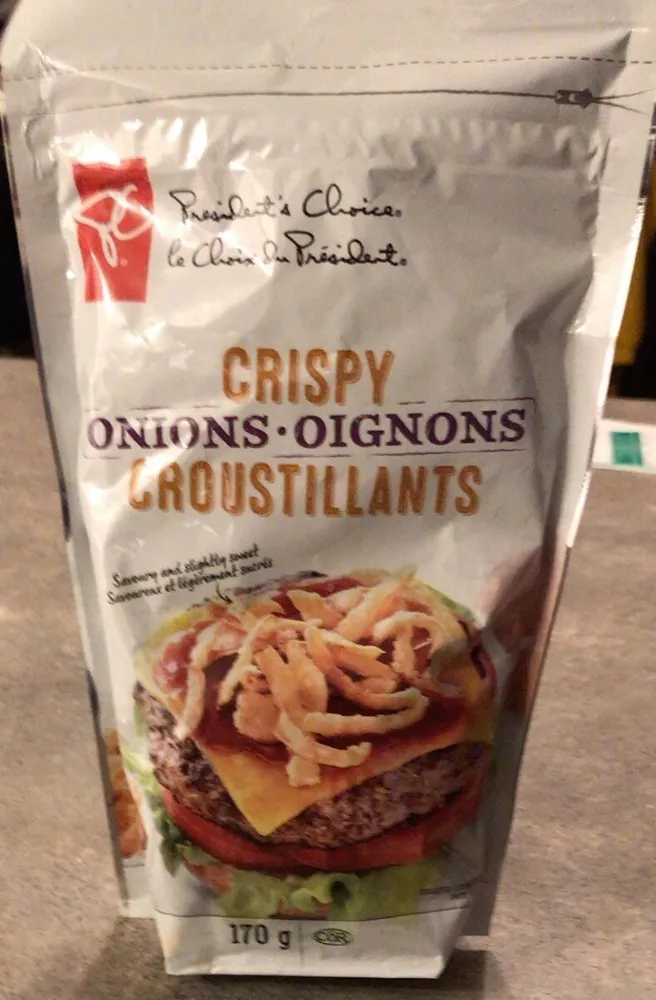 Oignons croustillants