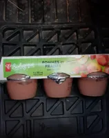 Pommes et fraises non sucrée