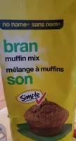 Melange muffin au son