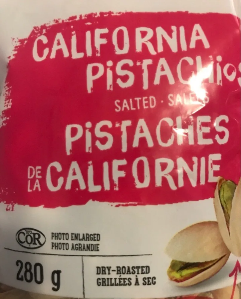 Salted California Pistachios