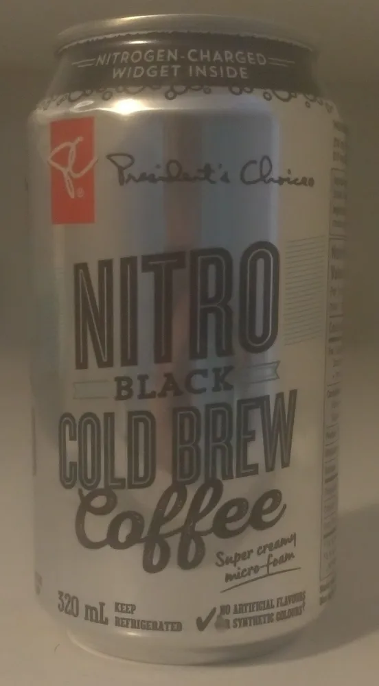 Nitro Black Cold Brew Coffee