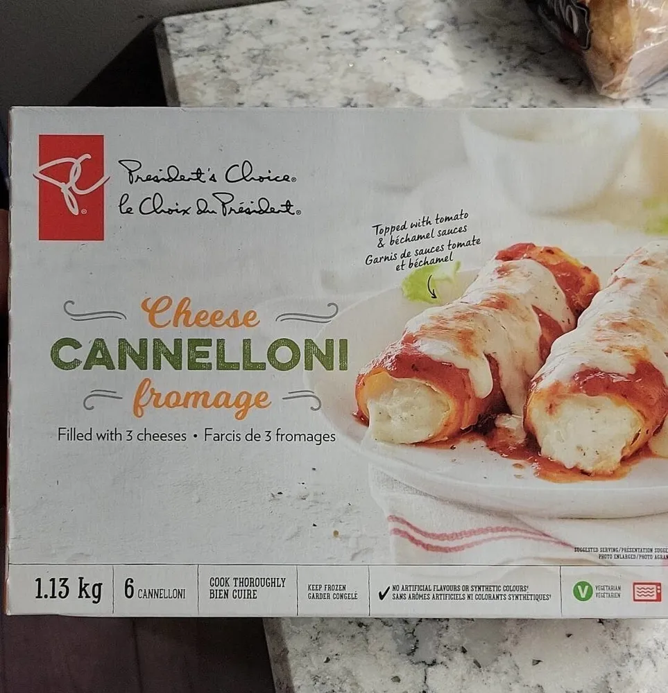 Cheese Cannelloni