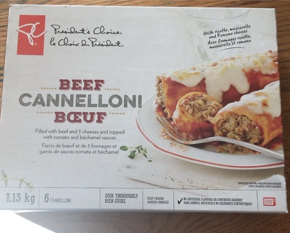 Beef Cannelloni