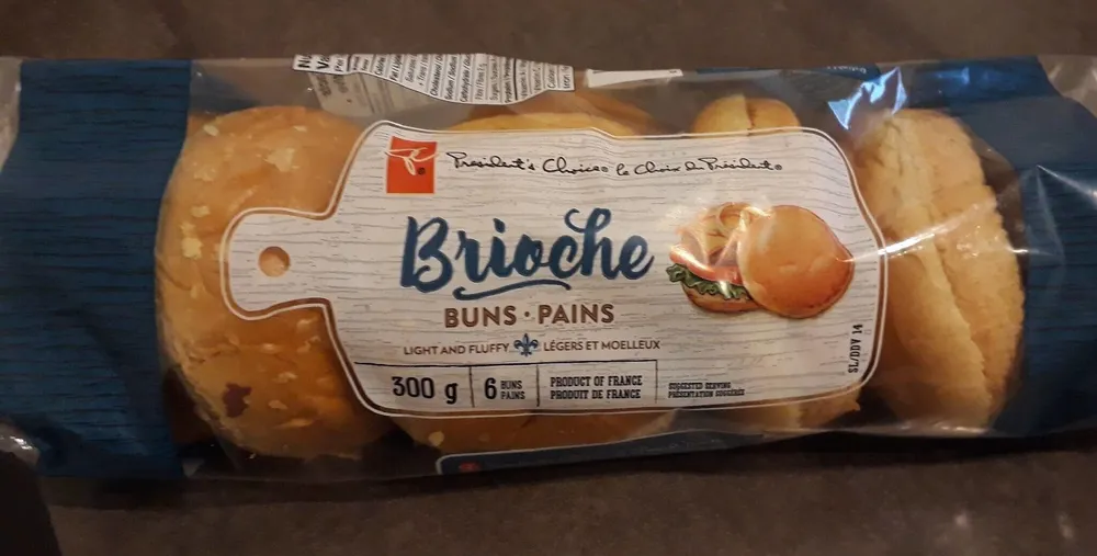 BRIOCHE Buns - Pains