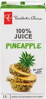 Pineapple juice from concentrate with vitamin c