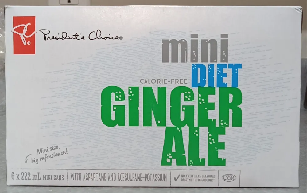 Mini Diet Ginger Ale
