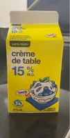 Crème de table