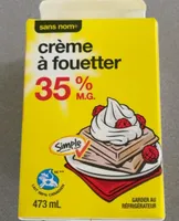 Creme a fouetter