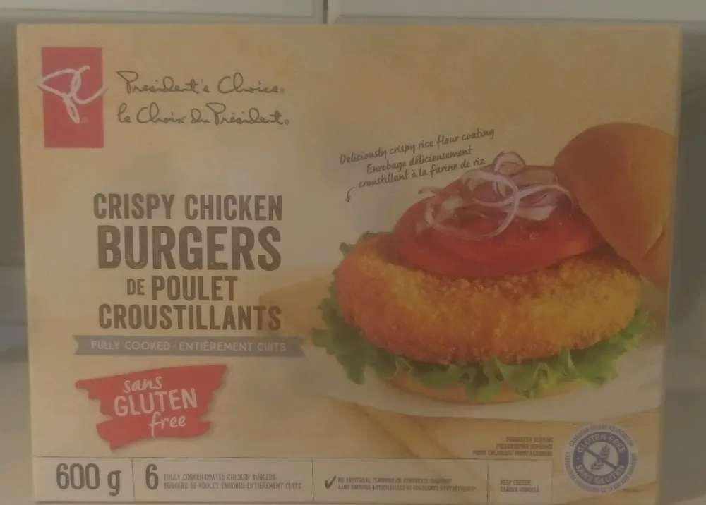 Crispy Chicken Burgers