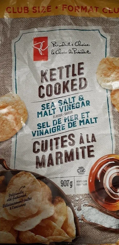 Kettle Cooked Sea Salt and Vinegar Chips