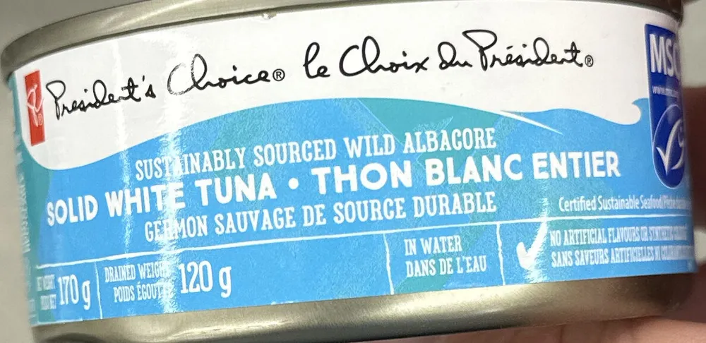 Solid White Tuna