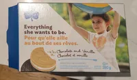 Chocolate & Vanilla Girl Guide Cookies