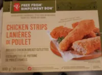 Chicken Strips Breaded Chicken Breast Cutlettes
