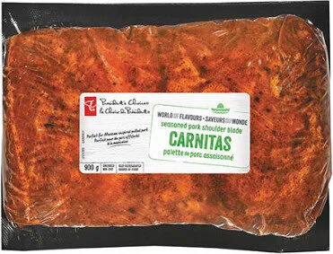 World of flavours carnitas seasoned pork shoulder blade