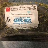 seasoned pork loin roast GREEK - GREC
