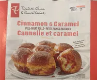 Petits pains cannelle et caramel