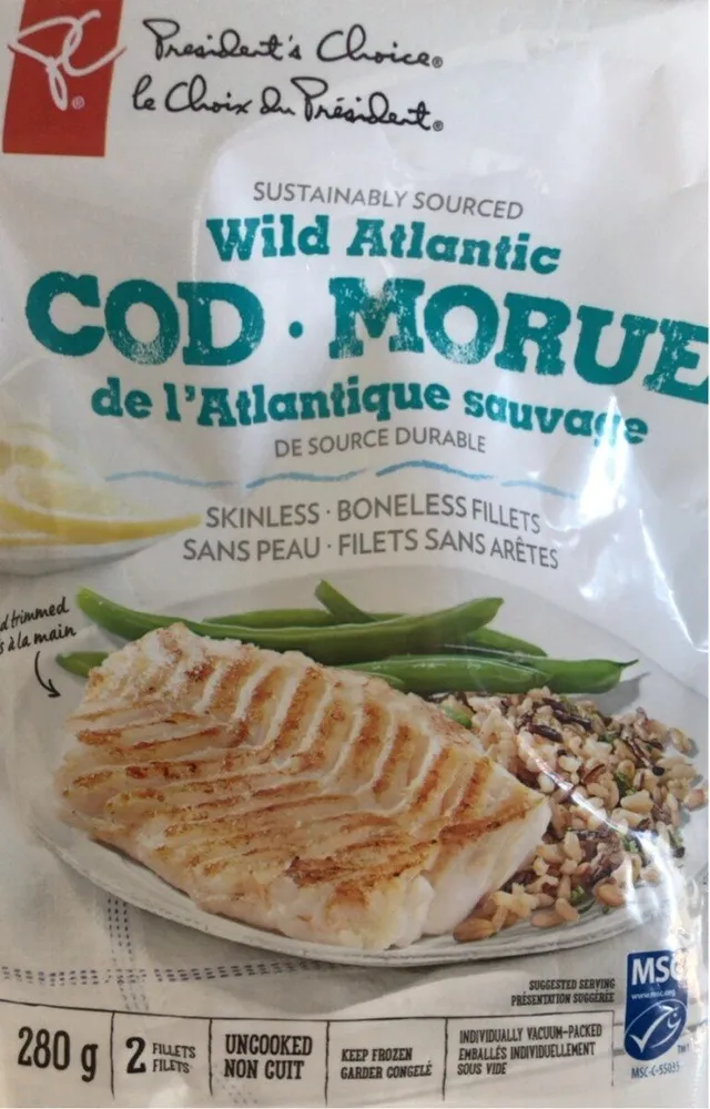 Morue de l’Atlantique Sauvage