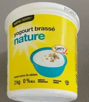 Yogourt brassé nature