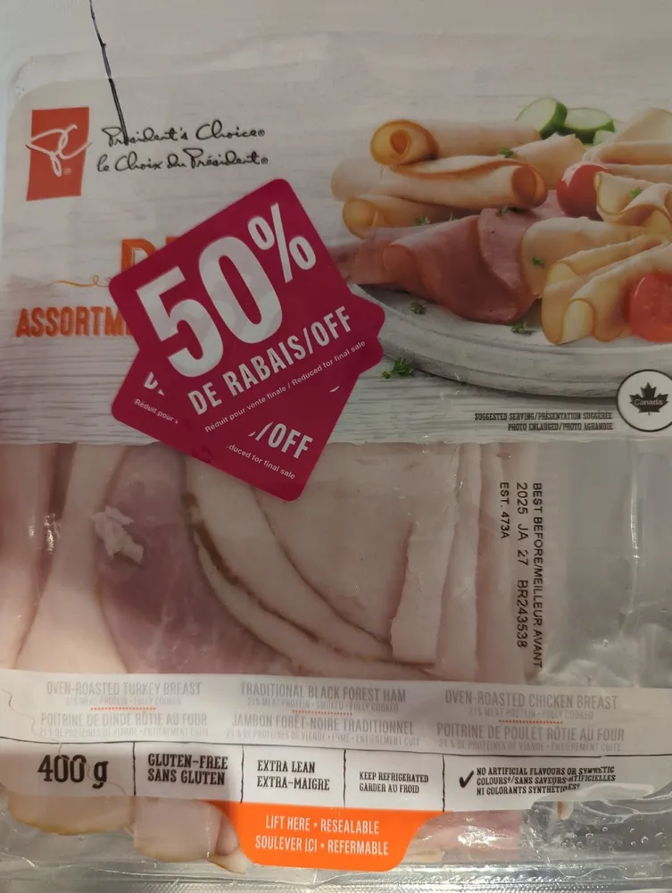 Natural choice deli assortment