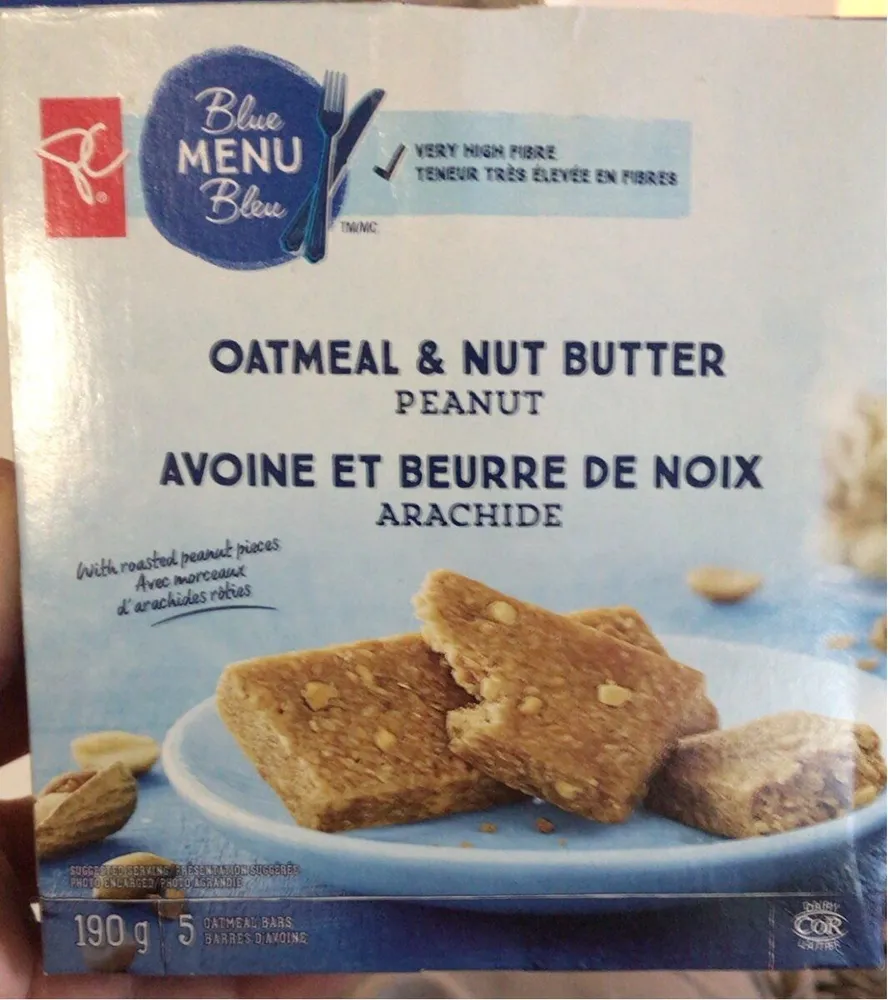Avoine et beurre de noix