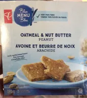 Avoine et beurre de noix