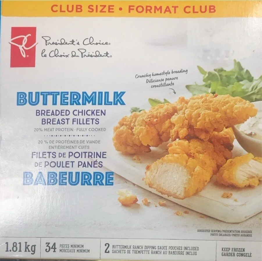 Buttermilk Breaded Chicken Breast Fillets