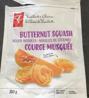 Courge musquée nouilles de legumes comgelées