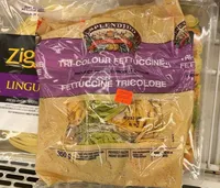 Tri color fettuccine