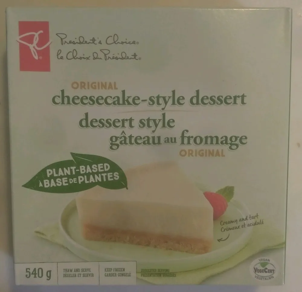 Original Cheesecake-Style Dessert