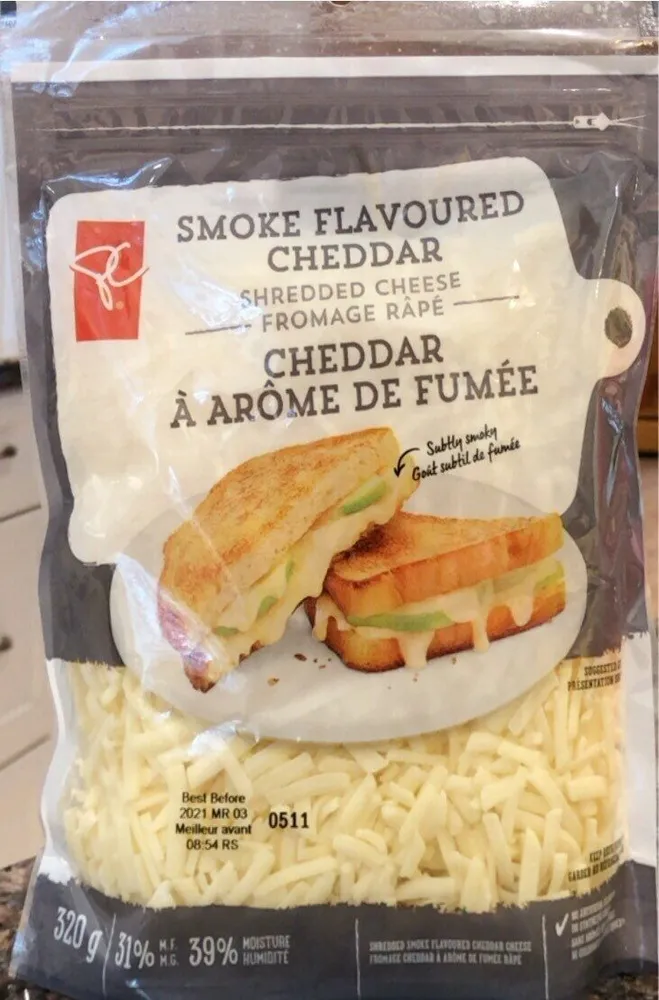 Cheddar à arôme de fumée