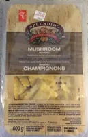 Mushroom ravioli