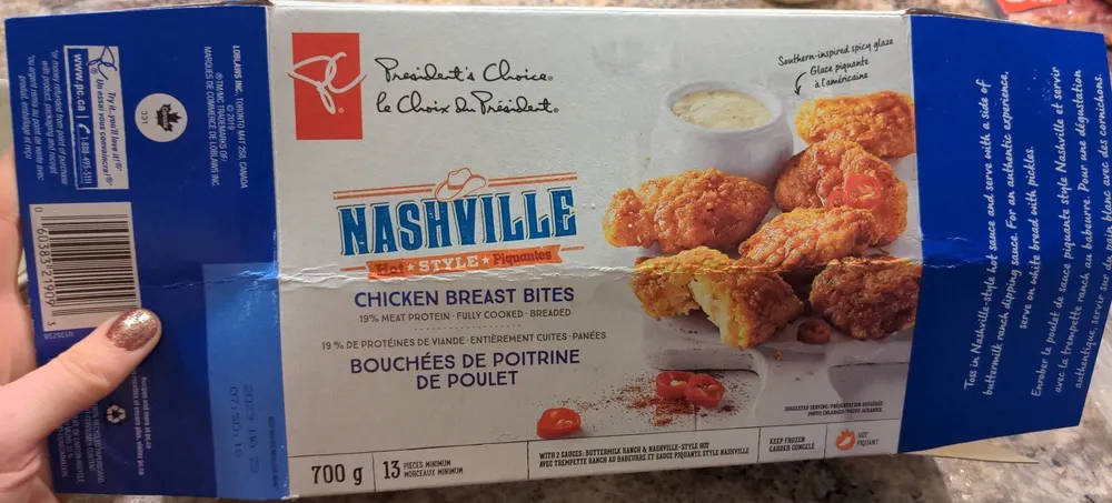 Nashville Hot Style Chicken Breast Bites
