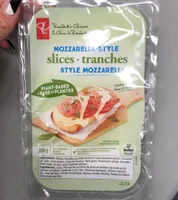 Mozzarella-style slices