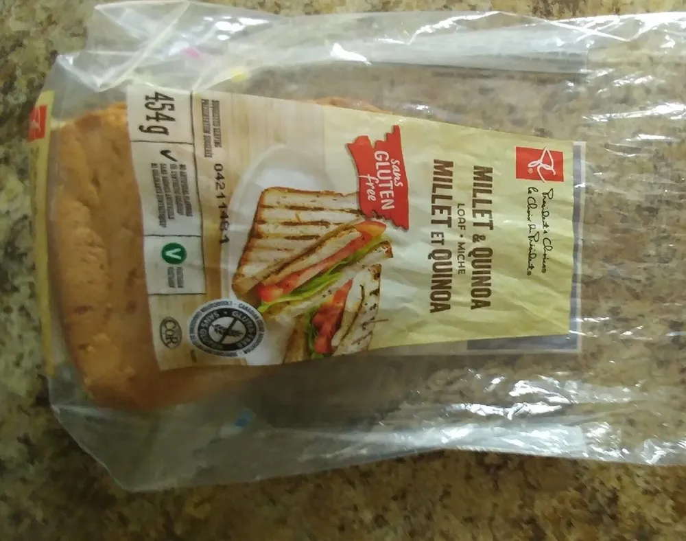 Pain millet et quinoa