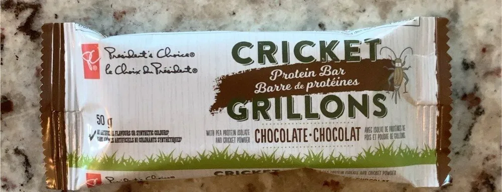 Cricket protein bar