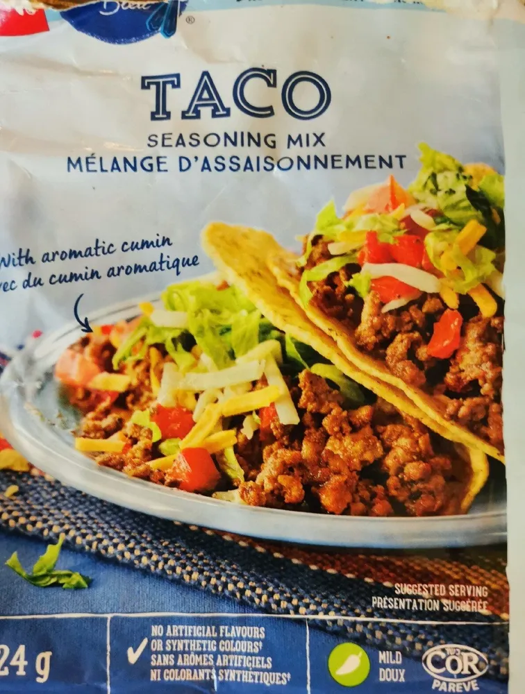 Reduced Sodium Taco Seasoning Mix