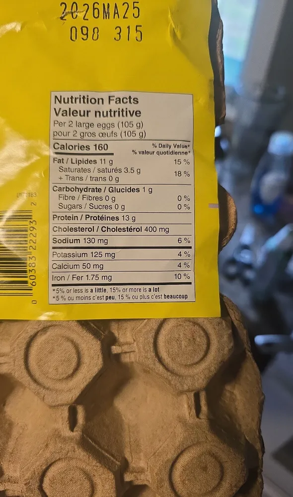large size eggs