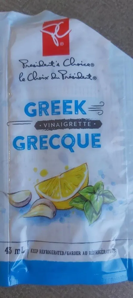 Vinaigrette grecque