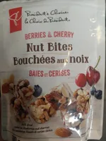 Bouchées aux noix baies et cerises