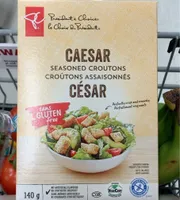 Caesar seasoned croutons