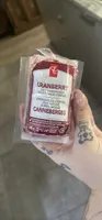 Cranberry soft unriped goats milk cheese
