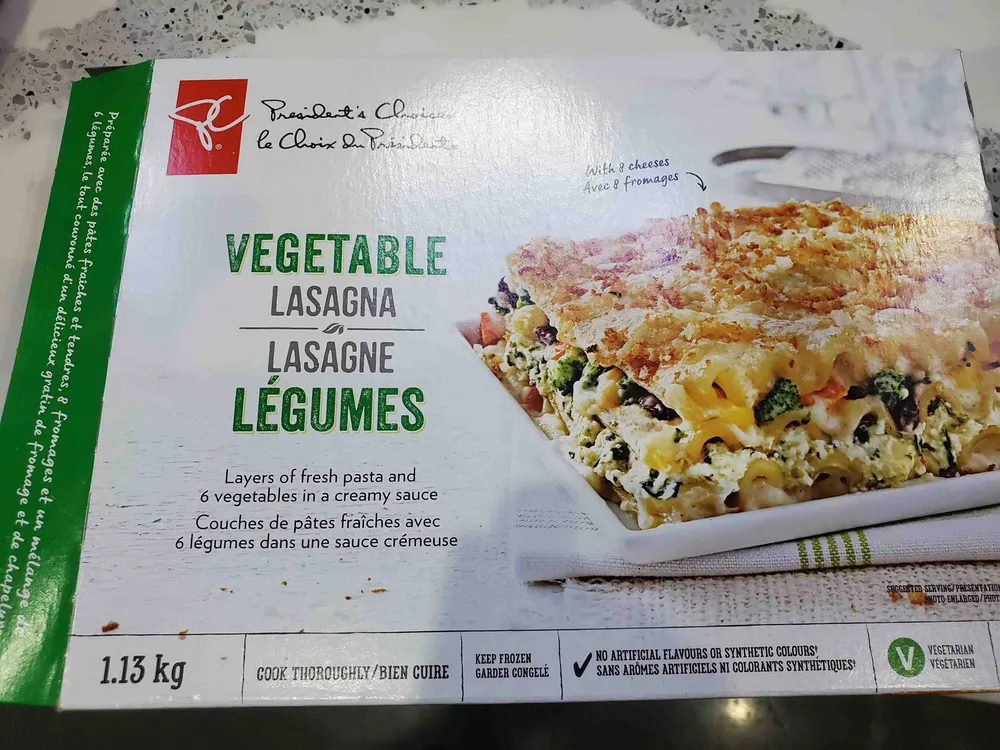 Vegetable Lasagna