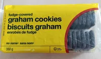 Biscuits graham enrobés de fudge