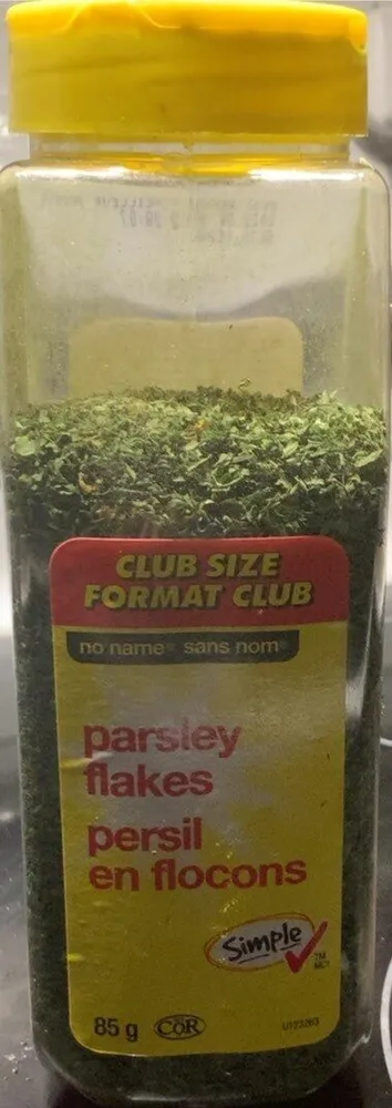 Parsley flakes
