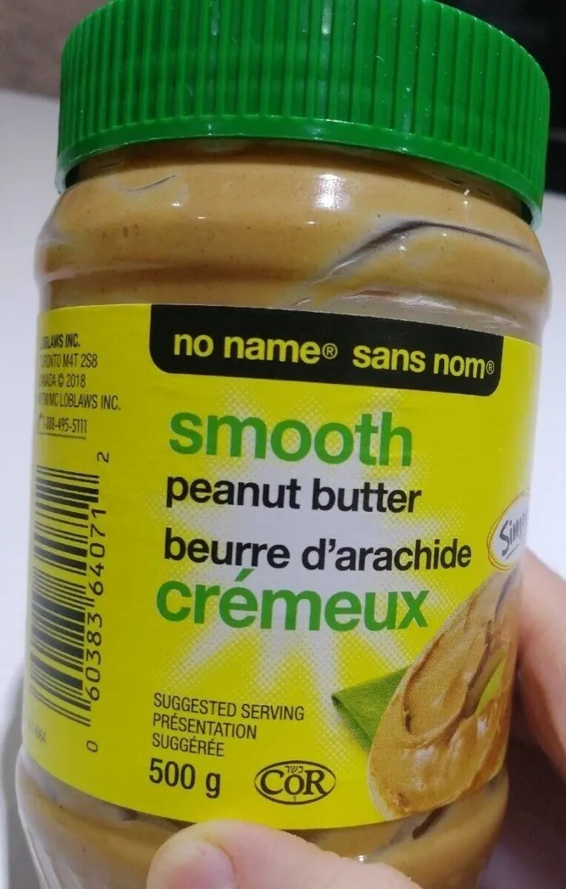 Beurre d'arachide crémeux