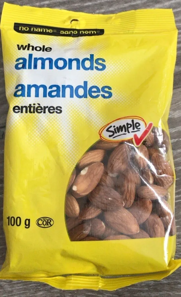 Amandes entières