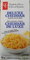 Deluxe cheddar macaroni & cheese dinner