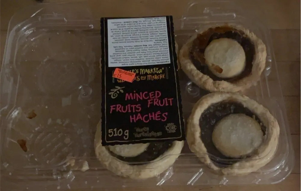 Minced Fruit Tarts